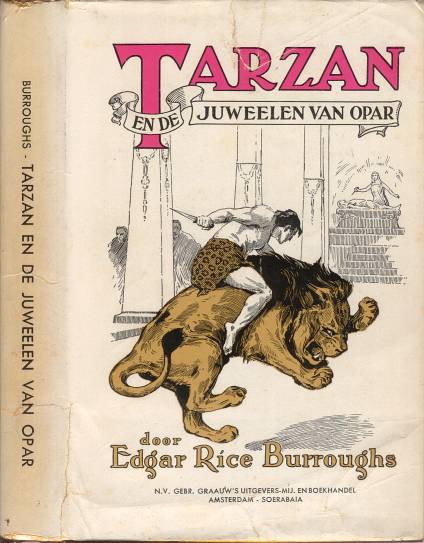 stofomslag Tarzan en de Juweelen van Opar