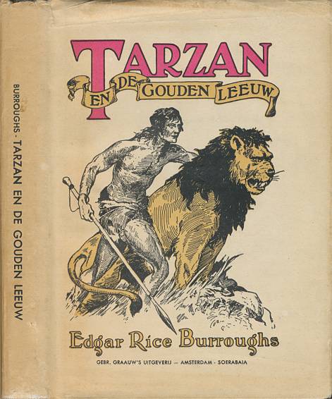stofomslag Tarzan en de
            Gouden Leeuw