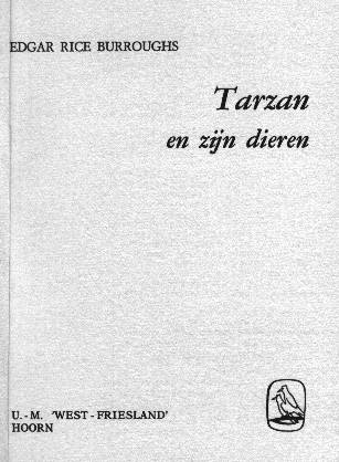 Tarzan en zijn Dieren titelblad