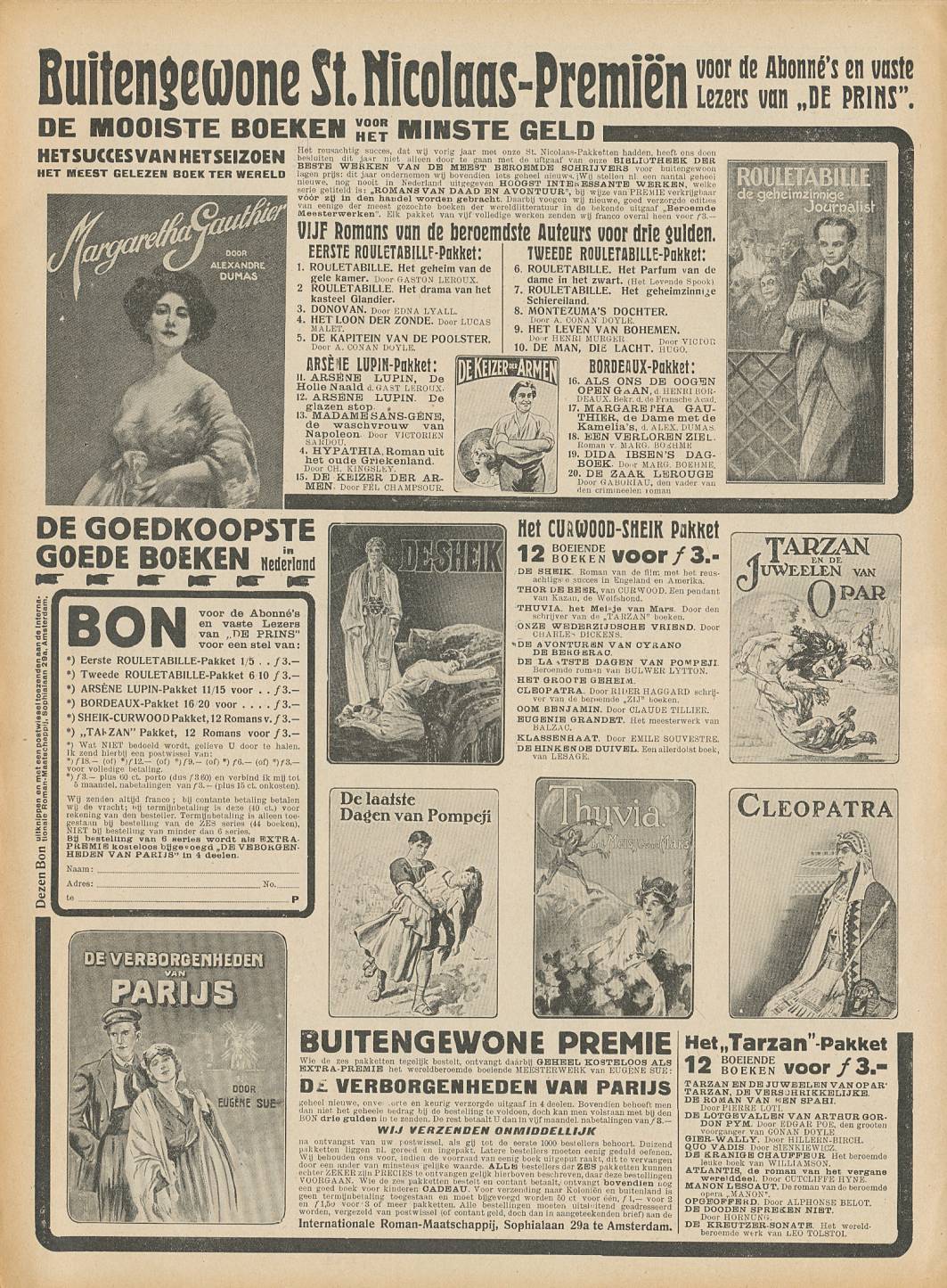 advertentie De Prins 10 november 1923