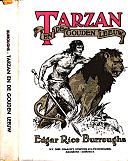 stofomslag Tarzan en de
                    Gouden Leeuw 2e druk