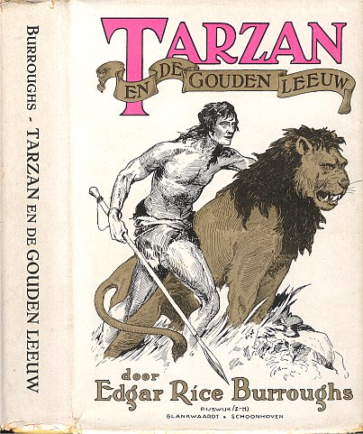 Tarzan en de
            Gouden Leeuw omslag