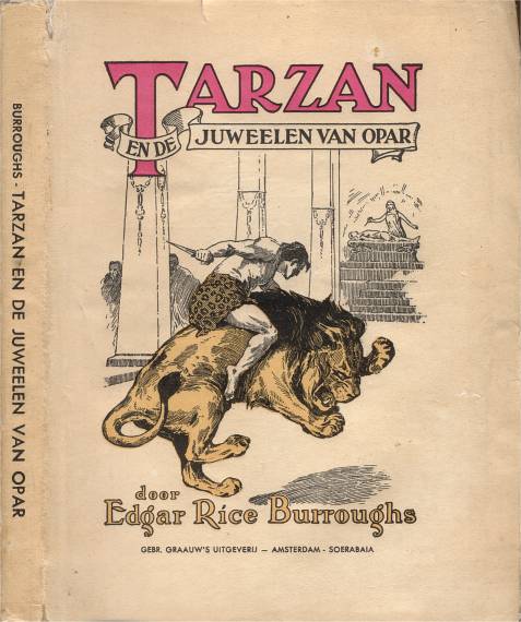 Stofomslag Tarzan en de
            Juwelen van Opar