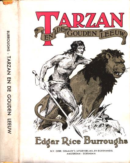 Stofomslag Tarzan en de
            Gouden Leeuw