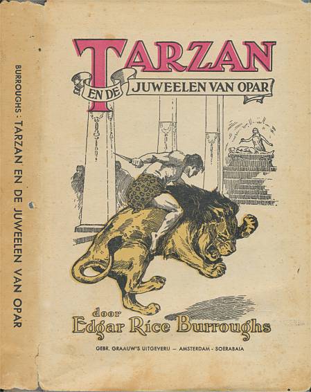 stofomslag Tarzan en de Juwelen van Opar