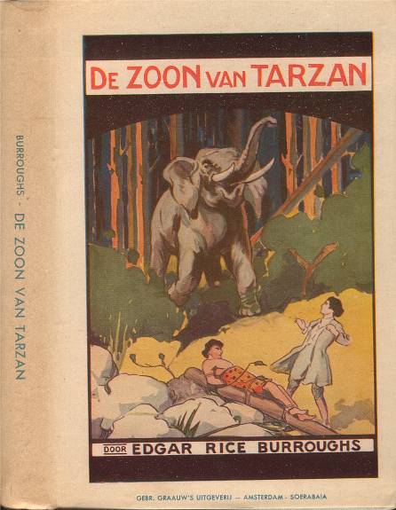 Stofomslag De
            Zoon van Tarzan