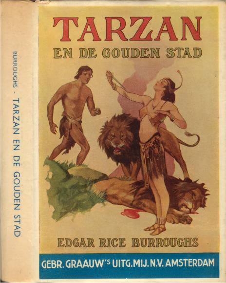stofomslag Tarzan en de
            Gouden Stad