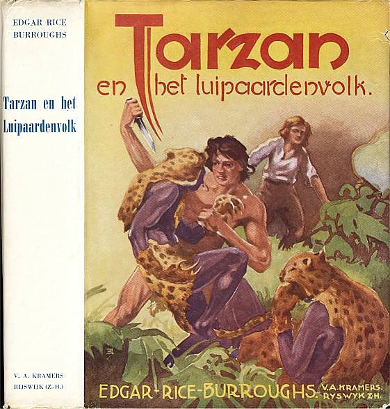 stofomslag Tarzan en het Luipaardenvolk