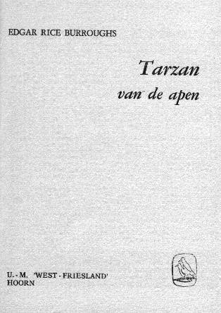 Tarzan van de Apen titelblad