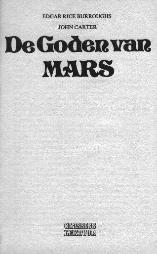 titelblad De Goden van Mars