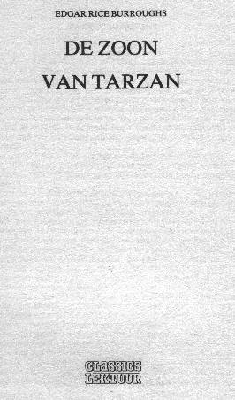 titelblad de Zoon van Tarzan