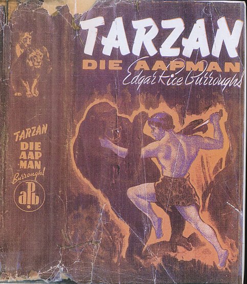 Tarzan die Aapman Stofomslag