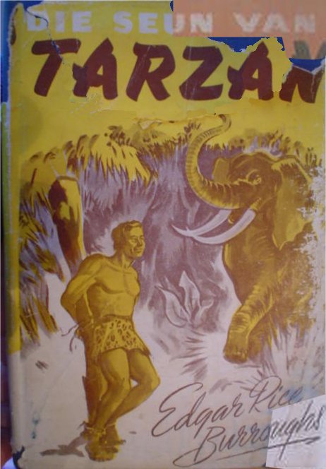 stofomslag Die Seun van Tarzan