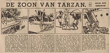 De Zoon van
                    Tarzan Krantenstrip