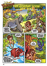 Tarzan strip Het
                    geheime leven van Tuk