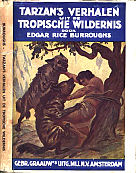 stofomslag Tarzan's
                    Verhalen uit de Tropische Wildernis 3e druk